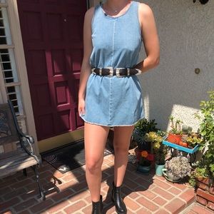 Black, Western Double-sided belt.